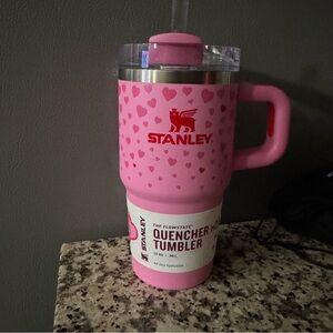 Stanley Sweet Hearts X Target Exclusive Pink Valentine 20oz Tumbler. NEW